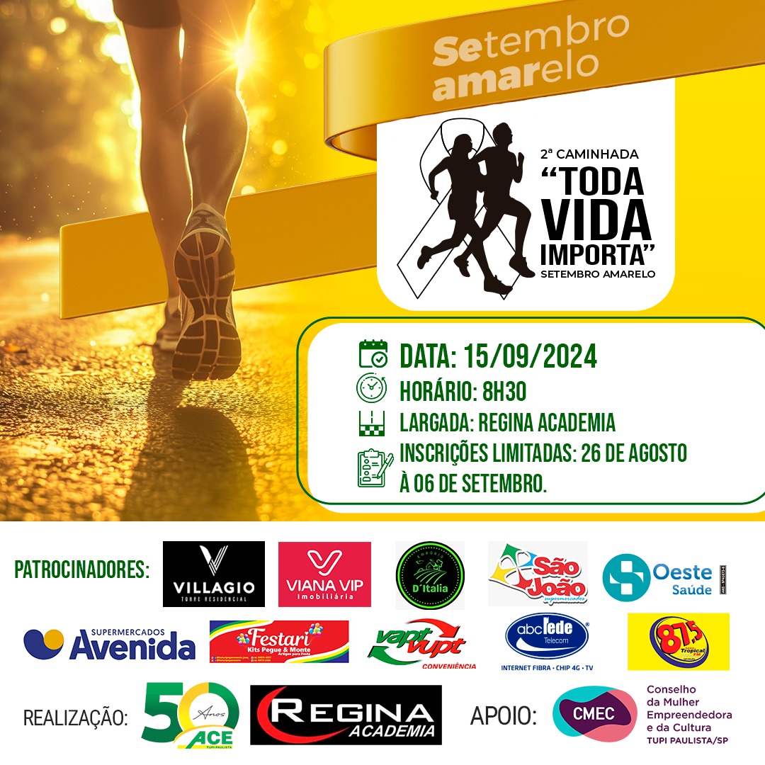 patrocinadores 2ª caminhada